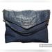 Kate Spade Bags | Euc Ostrich Kate Spade Ny A La Vita Leena Ostrich Shoulder Bag | Color: Blue | Size: 12.5 X 9.8 X 5