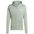 adidas Terrex - Terrex Xperior Light Fleece Hooded Jacket - Fleecejacke Gr S grau