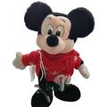 Disney Toys | Disney Store Skater Mickey Mouse Plush 12" Mickey With Ice Skates Holiday Parks | Color: Red | Size: Small