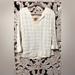 Tory Burch Tops | Euc Tory Burch Cream Tunic Sz 12 | Color: Cream | Size: 12