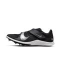 Nike Herren Zoom Rival Jump Laufschuh, Schwarz Metallic Silber Rauchgrau, 43 EU