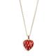 Bill Skinner - Gold Necklace for Women, Elegant and Unique Dress Jewellery, 400mm Long Chain, Gift for Weddings, Birthdays and more (Heart Pendant)