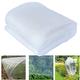 Garden Insect Netting,Fine Mesh Grow Tunnel - Protects Vegetables Plants Fruits Flower from Insect Mosquito Bird Flies Butterfly Bugs,6x8m Mosquito Fly Bird Net Barrier,White