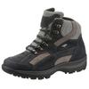 Schnürboots WALDLÄUFER "HOLLY", Damen, Gr. 8 (42), schwarz (schwarz, beige), Nubukleder, Textil, kontrastfarbene Details, sportlich, Schuhe, Outdoor, Trekking, Schnürschuh mit TEX-Membran, H-Weite