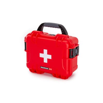 Nanuk Case 904 w/First Aid Logo Red Small 904S-000RD-PA0-FSA01