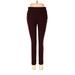 Ann Taylor LOFT Leggings: Burgundy Bottoms - Women's Size Medium