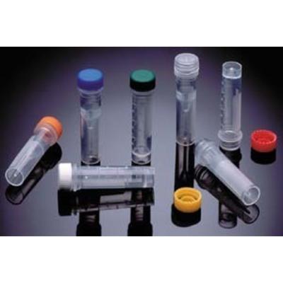 Labcon SuperClear Screw Cap Microtubes 3621-875-000 Sterile Tubes With Attached Natural-Color Caps Pack