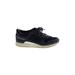 Asics Sneakers: Blue Solid Shoes - Women's Size 9 1/2 - Round Toe