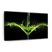 Latitude Run® Green Cocktail Canvas Print Canvas in Black | 30" H x 45" W x 1.25" D | Wayfair 465100EB2CBF484A85F2604FDB28097D