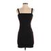 Sunset & Spring Casual Dress - Bodycon: Black Dresses - Women's Size X-Small