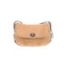 Coach Factory Leather Crossbody Bag: Tan Print Bags