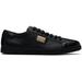 Dolce&gabbana Black Saint Tropez Calfskin Sneakers