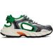 Green & Gray Block Stepper Sandal Sneakers