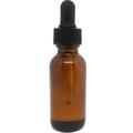 African Musk Scented Body Oil Fragrance [Glass Dropper Top - Brown Amber Glass - Green - 1 oz.]