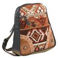 OH OHLAY OHV379 Backpack Upcycled Wool Upcycled Canvas Hair-On Genuine Leather women bag western handbag purse