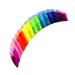 Lovehome NEW 1.4m Rainbow Dual Line Stunt Flying Kite Games Kids Outdoor Toys Surfing