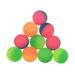 Bouncing Balls 35Pcs 32mm Bouncing Ball Double Colors Gashapon Machine Ball Dull Polish Kids Toy (Mixed Color)