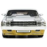 1970 Chevrolet Chevelle SS Gold and Silver Metallic Bigtime Muscle 1/24 Diecast Model Car by Jada