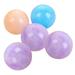 Rubber Ball Plastic Air Filled Pit Ball Bouncy Rubber Balls for Toddlers And Kids Playing(5 Pcs)