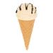 6 Count Simulation Ice Cream Ice-cream Photo Prop Childrens Toys Gifts Props Candy Decorations Model Artificial Cone Toddler