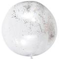 1 Set of Inflatable Glitter Sequins Beach Ball Inflatable Beach Ball Decorative Beach Ball Kids Beach Ball Toy