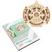 Perpetual Calendar Office Decoration Home Forniture 3D Wooden Mechanical Puzzle