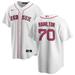 David Hamilton Men's Nike White Boston Red Sox Home Replica Custom Jersey