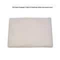 2PCS Set Outdoor Lounge Chair Cushion Replacement White Flower