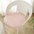 Home Decor Super Soft And Comfortable Plush Chair Cushion Non Slip Winter Warm Dining Suitable For Office Patio Dormitory Library Use Decorations Bedroom Outdoor Cushions Pink