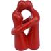 Wrapped In The Moment: Authentic African Soapstone Sculpture (Red) BA73-RED 7 Inches