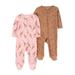 Carter s Child of Mine Baby Girl Sleep N Play 2-Pack Sizes Preemie-6/9 Months