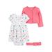 Carter s Child of Mine Baby Girl Dress Set 3-Piece Sizes Preemie-6/9 Months