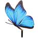 Decorative Garden Stakes Butterfly Card Figurine Dragonfly Hummingbird Outdoor Decoration Acrylic