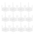 Tripod 400 Pcs Pizza Plastic Stack Stand Bracket Shelf White Pp