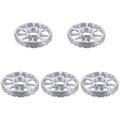 20 Pcs Gas Stove Bracket Wok Ring Work on Metal Save Stand for Fire Cover