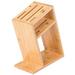 Drawer Cutlery Display Stand Wooden Knife Holder Kitchen Tool Without Supplies Bamboo