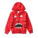 Toddler Boys Girls Jacket Children Kids Baby Cute Cartoon Animals Long Sleeve Patchwork Coats Outwear Outfits Clothing Size 18-24 Months