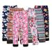 Godderr Kids Leggings Warm Vintage Long Pants with Printed for Boys Girls Bottoms Pants 3-12 Years Old