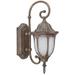 YOSEMITE HOME DECOR 1 Light Exterior Light Wall Mount-in Brown