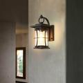 Miumaeov Vintage Outdoor Wall Light Rustic Waterproof Wall Lantern Lamp Wall Mounted Lighting Fixture for Entryways Garden