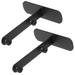 2 Pcs Perfboard Brackets Office Desk Display Shelf Pegboard Table Stand Mount Connector Panel Accessories