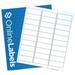 2.625 x 1 Waterproof Clear Gloss Address Labels (Laser Printers Only) - Online Labels (10 Sheet Pack)