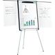 MVI Series Tripod Magnetic Dry Erase White Board Presentation Easel Easel Pad Holder Magnetic Extension Bars Marker Tray 42 X 30