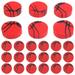 50 Pcs Erasers for Kids Basketball Accessories Mini Sport Drawing Stationary Tpr Child