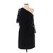 NANETTE Nanette Lepore Casual Dress: Black Dresses - New - Women's Size 2