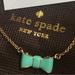 Kate Spade Jewelry | Kate Spade Necklace | Color: Blue/Gold | Size: Os