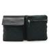 Gucci Bags | Gucci Gg Canvas Body Bag Waist Pouch Hip Leather Black 28566 | Color: Black | Size: Os