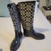 Coach Shoes | Black Coach Rain Boots.Size 9 | Color: Black | Size: 9