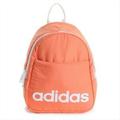 Adidas Bags | Nwt Adidas | Coral Quilted Back Small Mini Backpack | Color: Orange/White | Size: Os