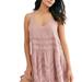 Free People Dresses | Intimately Free People Voile And Lace Trapeze Slip Dress | Color: Pink | Size: Xs